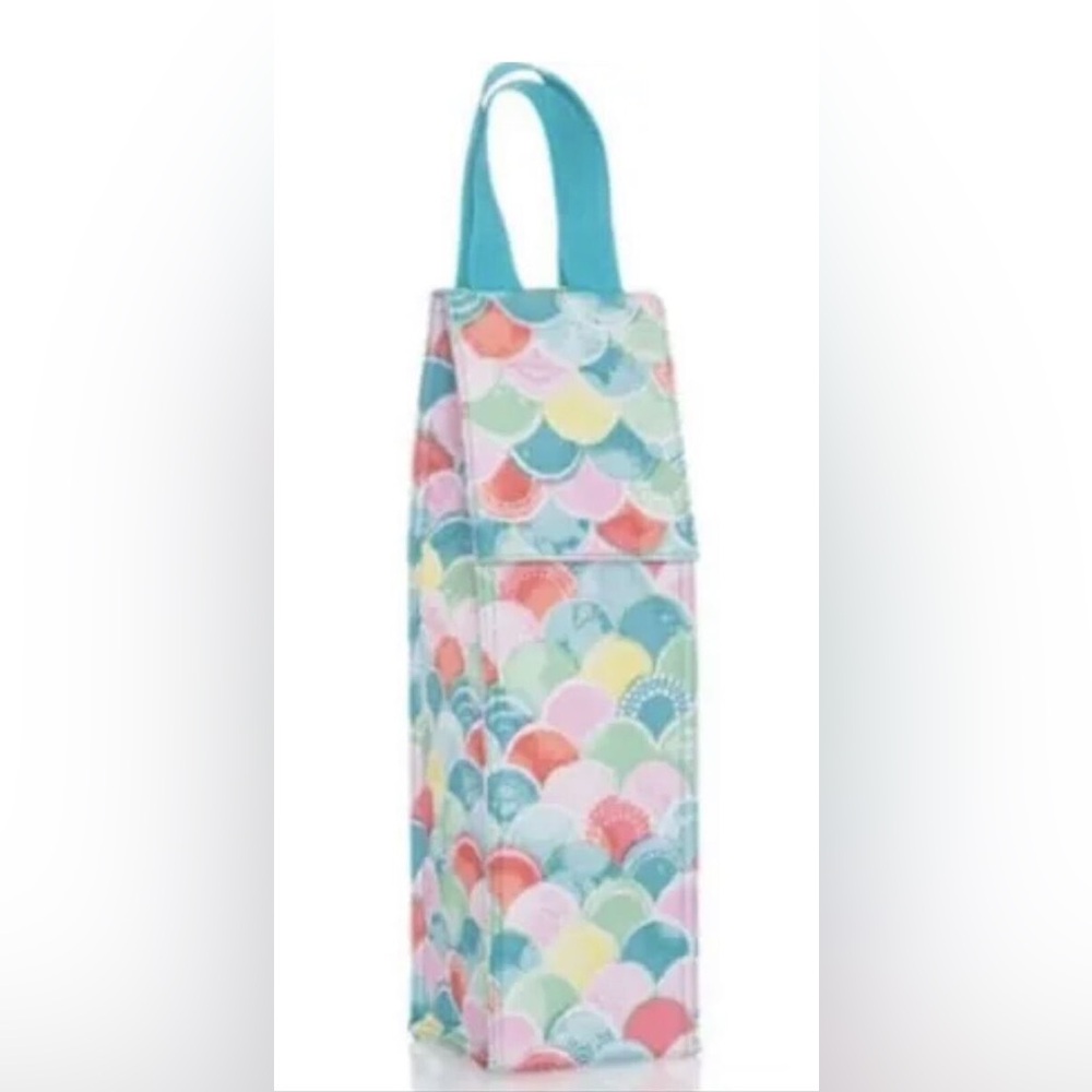 THIRTY-ONE - Perfect Bottle Thermal - Rainbow Scallop Pattern - New
